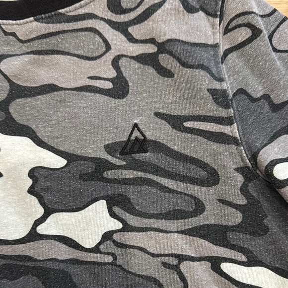 Urban Camouflage Sweatshirt Black and Gray - Picture 3 of 4